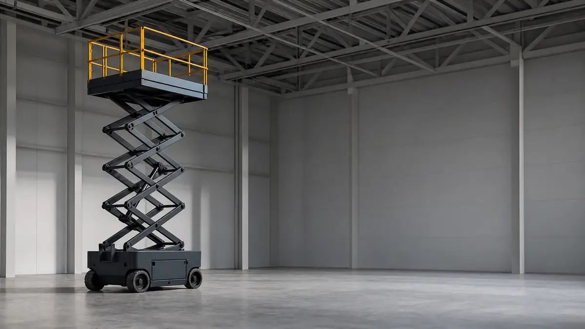 Electric Scissor Lifts jobsite access in Atlanta